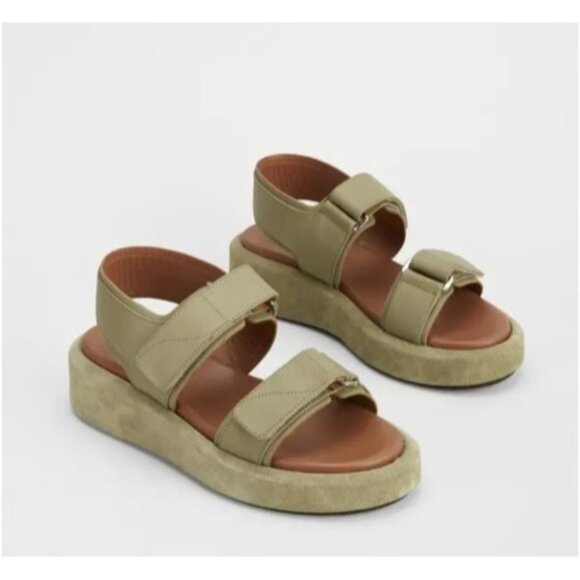 ATP ATELIER  varese sage chunky sandals EU 40 - Picture 1 of 15